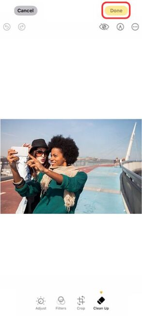 How to Use the iPhone Object Eraser - iPhone - 06