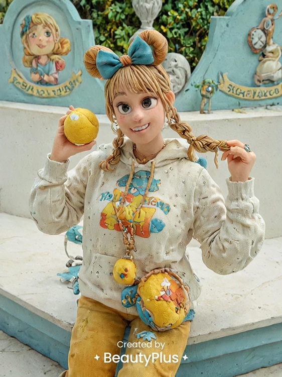 Shaun the Sheep Illustration BeautyPlus