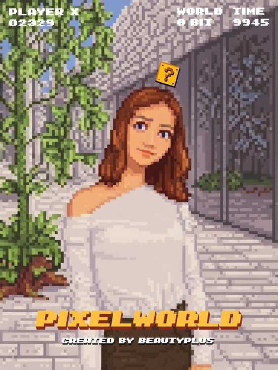 @miku_takami_ Photo pixel art pixel world