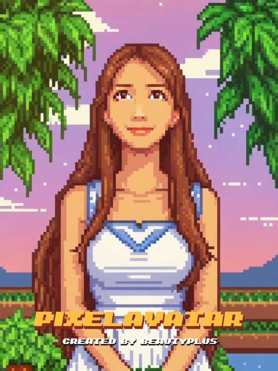 @miku_takami_ Photo pixel art pixel avatar AI pixel avatar