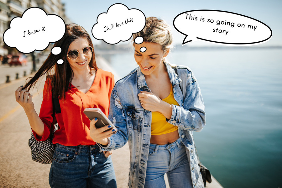 add speech bubble to photo-after