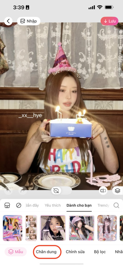 chỉnh ảnh ngược sáng-Chọn tính năng Bắt sáng 3D 01