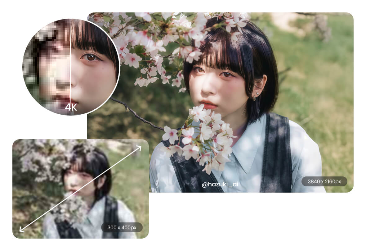 AI Upscaler Foto BeautyPlus