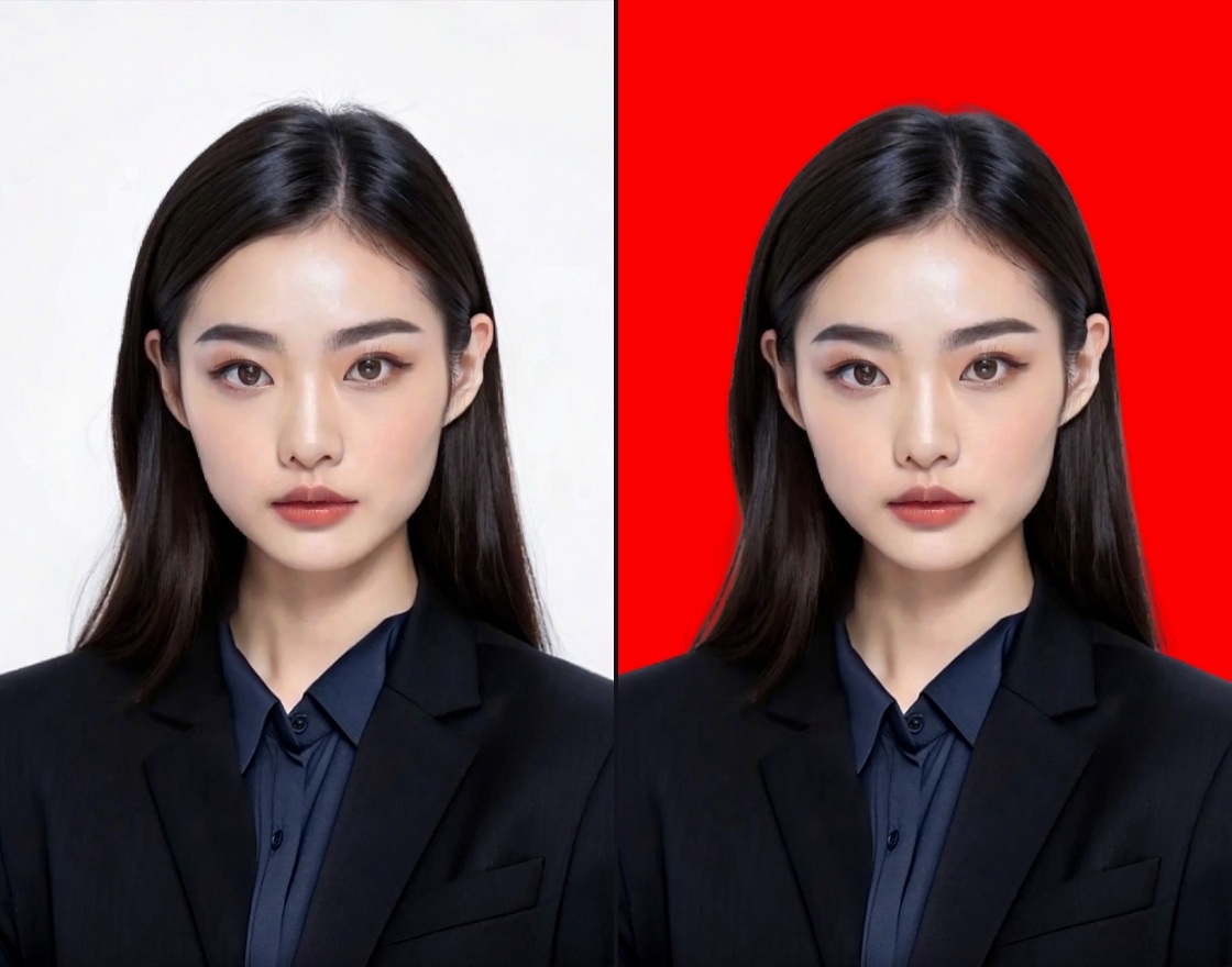 Ubah Background Foto Jadi Merah