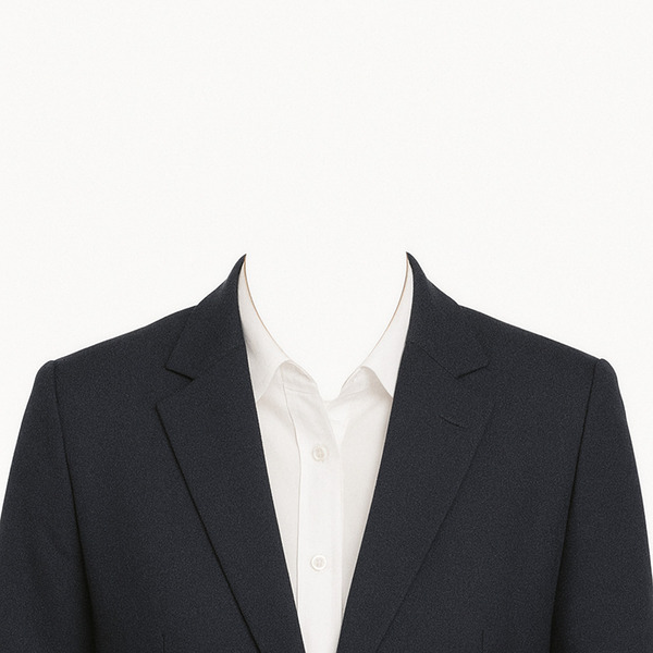 รูปเทมชุดสุภาพไม่มีไท