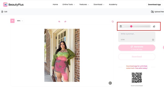 Look skinny - AI Replacer - BeautyPlus- 04