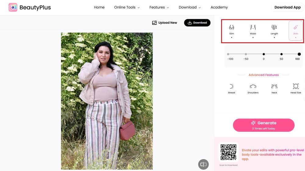 look skinny-body editor02