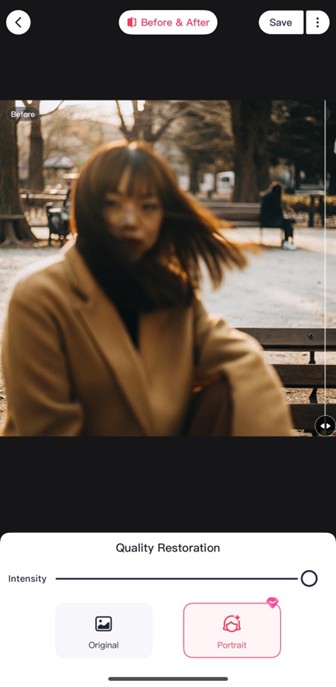 Meitu-8 แอพและเว็บไซต์ปรับภาพชัด-before