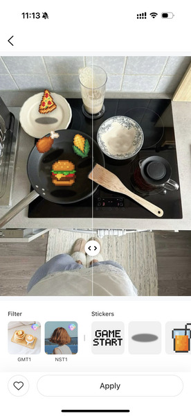 minecraft pixel art generator- BeautyPlus template