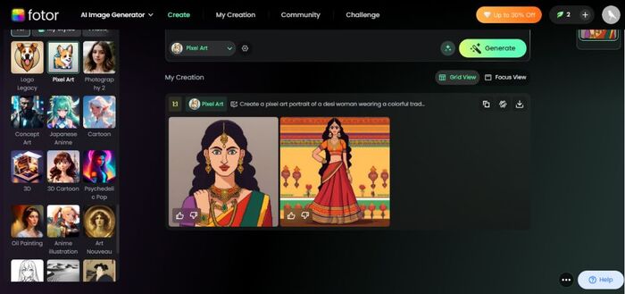 minecraft pixel art generator - Fotor