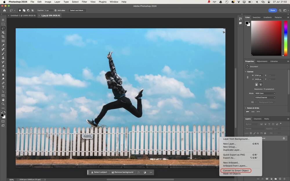 motion blur-Chuyển ảnh thành đối tượng thông minh