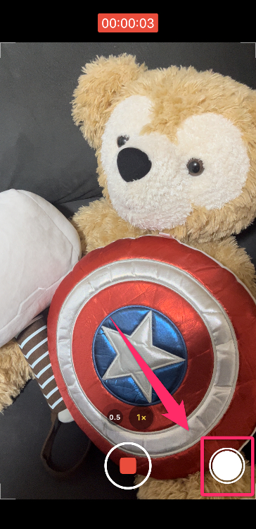 ビデオ機能で撮影する