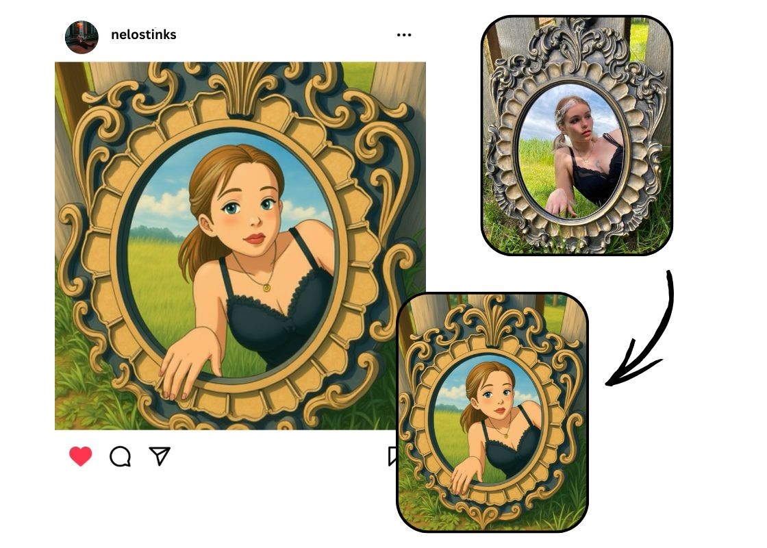 스튜디오 지브리 AI 필터