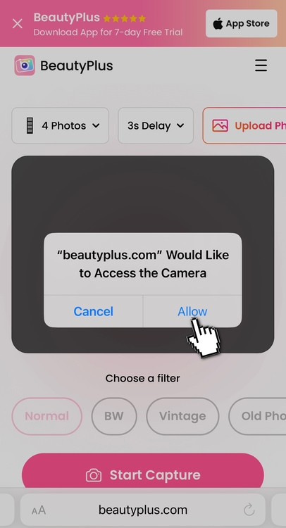 Mengaktifkan Kamera Web di telepon-step 1