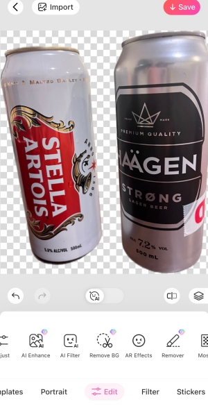 Edit Background of Photo on iPhone With Beautyplus 04