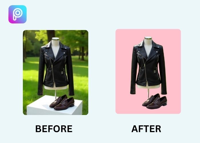 picsart change background