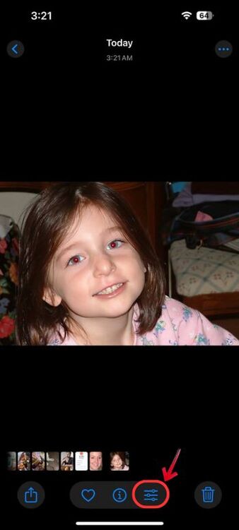 red eye remover-adjust icon