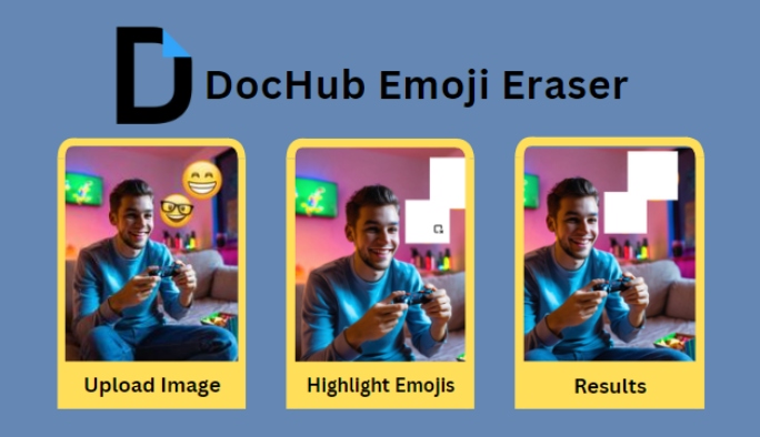 DocHub Erase sticker results