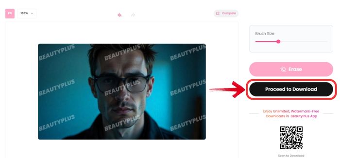 Remove Glasses Glare From Photo