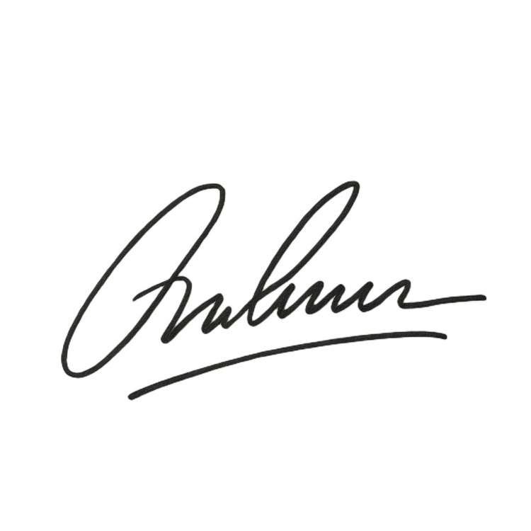 ลบพื้นหลังลายเซ็น - ลายเซ็นที่แก้ไขแล้ว