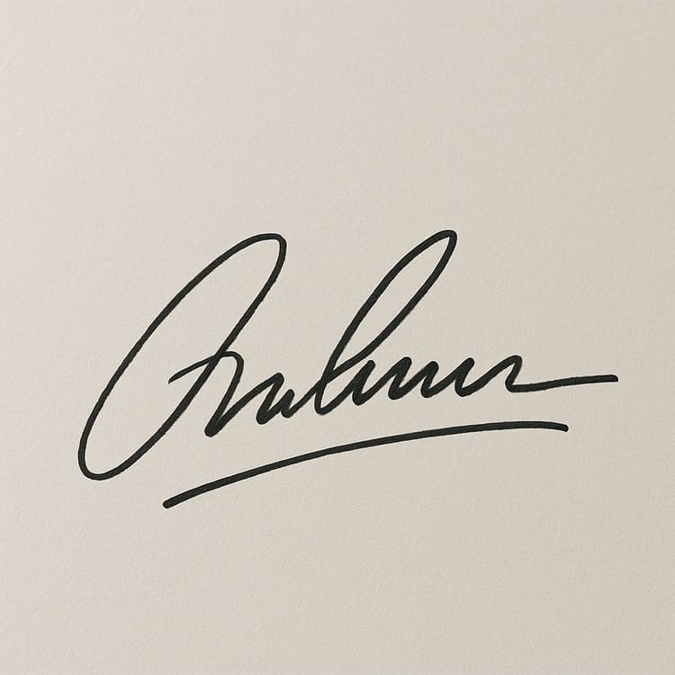 ลบพื้นหลังลายเซ็น - ลายเซ็นต้นฉบับ