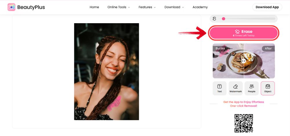 remove tattoo from photo-erase tattoo area