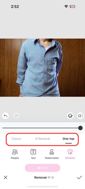 Remove Wrinkles Photo Online Free - BeautyPlus App Clothing - 03