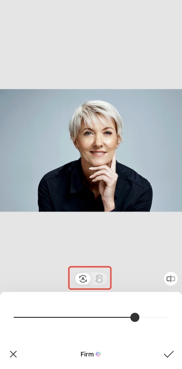 Remove Wrinkles Photo Online Free - BeautyPlus App Facial - step5