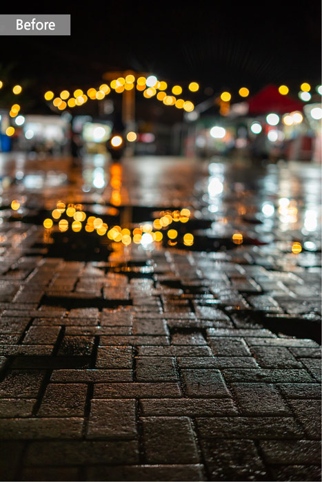 레트로 필터 스트리트 비포