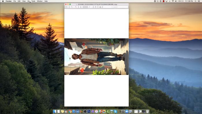Rotate image on Mac - 01