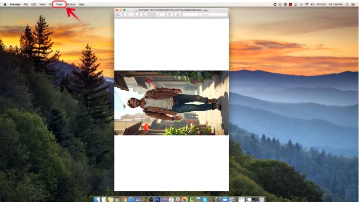 Rotate image on Mac - 02