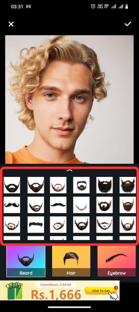 Select a Beard Style