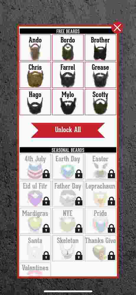 Select Beard style that best suits