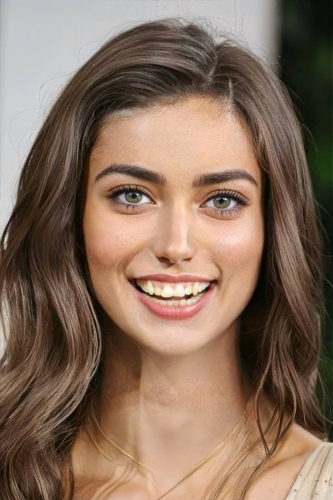 Straight Teeth Filter - girl before beautyplus app