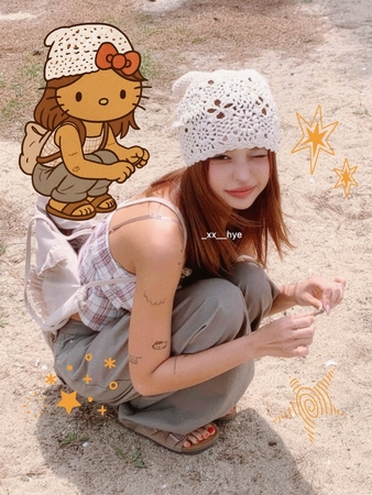 日焼けキャット - 曲がった