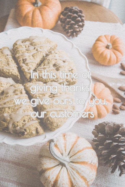 thanksgiving message-customer