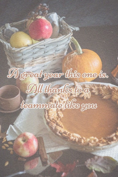 thanksgiving message-team
