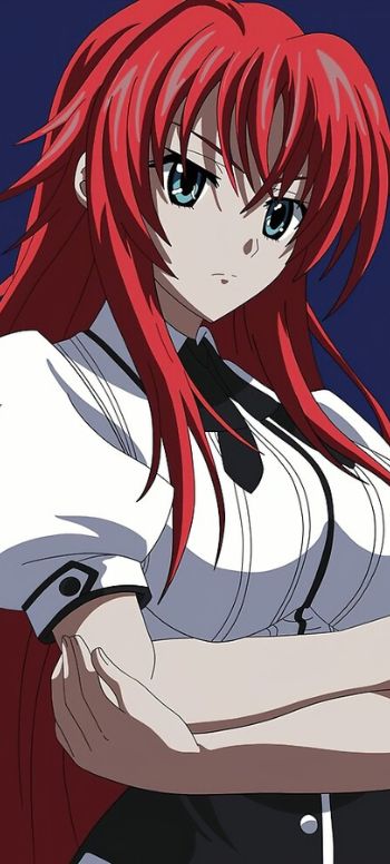 Top 10 Best Female Anime Characters 2025 - Rias Gremory