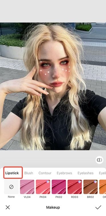 Unrecognisable Makeup-how to use-step4