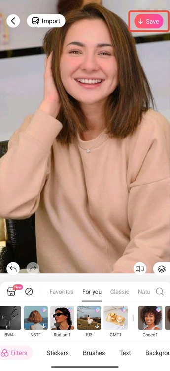 Unrecognisable Makeup-one tap makeup-step4