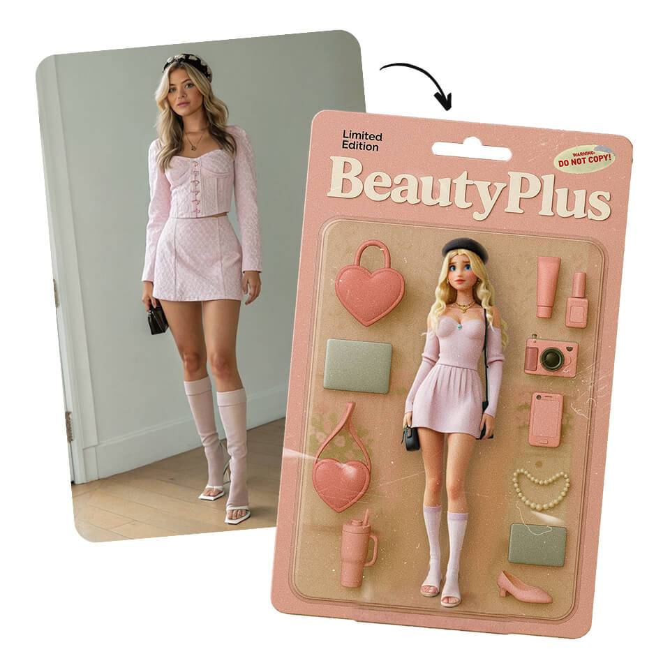BeautyPlus Action Figure Generator