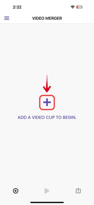 Video Merger-add videos