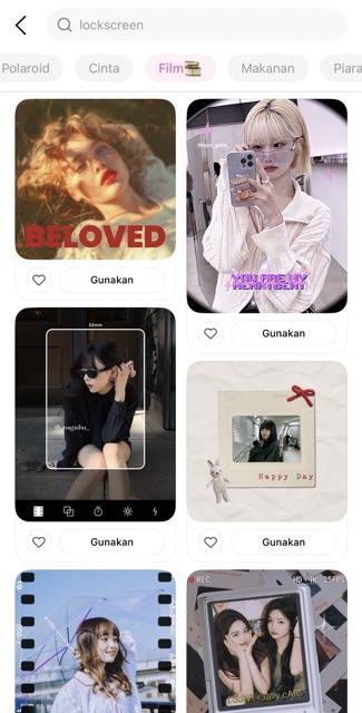 Kamera vintage-beautyplus vintage-langkah6