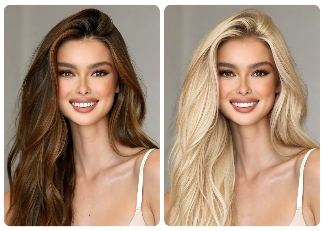 BeautyPlus Blonde Hair Filter