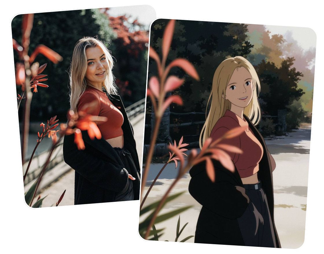 Studio Ghibli AI Filter