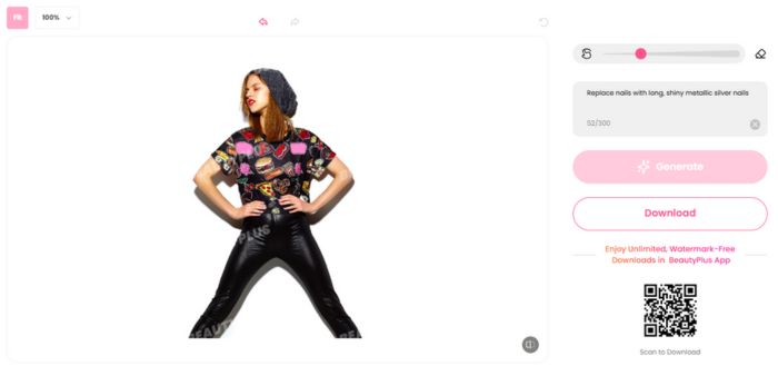 What does Y3K mean-beautyplus prompt 1 - silver nails