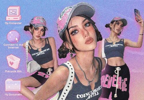 How To Give Your Photos a Hot Y2K Aesthetic & Vibe