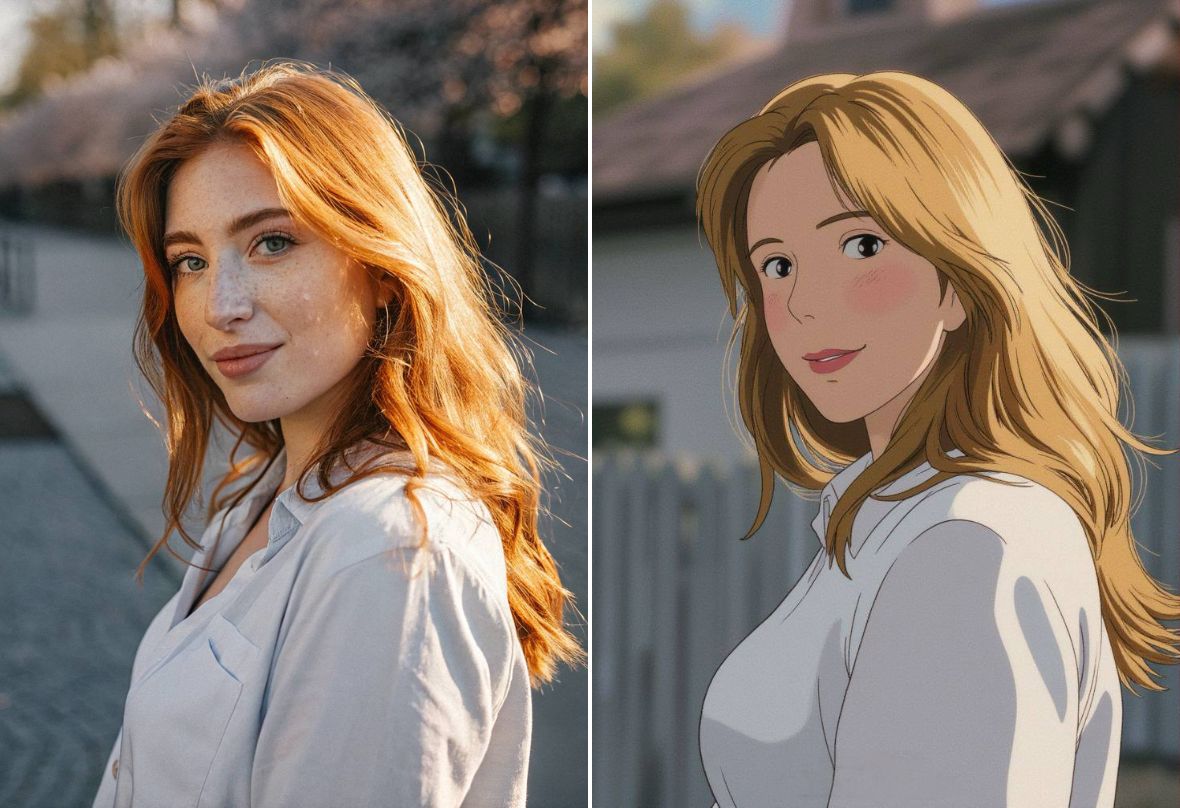 Studio Ghibli AI Filter