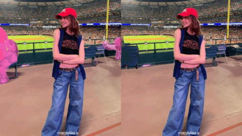 before-and-after of using BeautyPlus Classic Remover