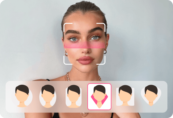 BeautyPlus AI Face Shape Detector